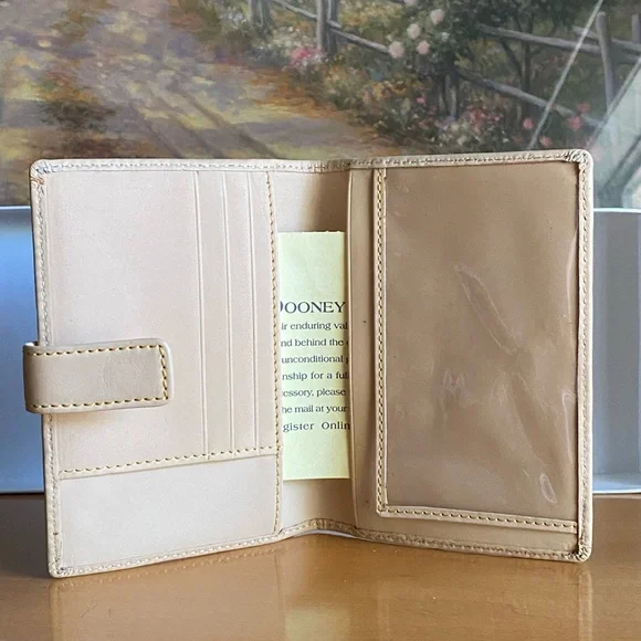 Dooney & Bourke Rare Rainbow Monogram Y2K It Girl Wallet - Picture 9 of 13